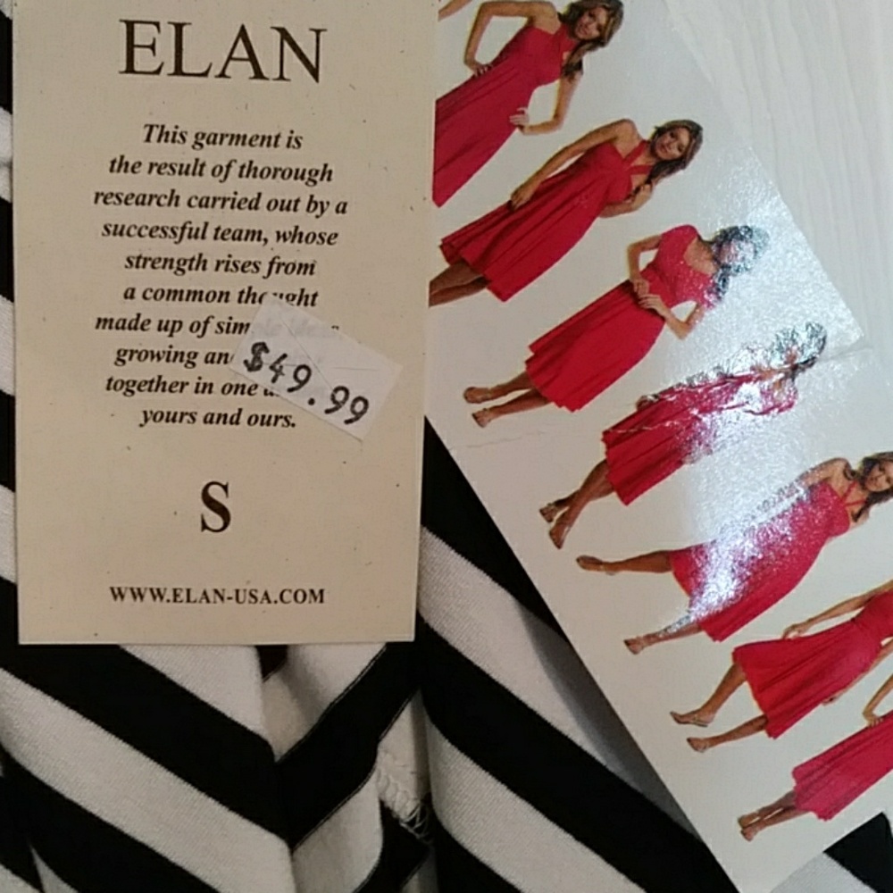 Striped Convertible Dress